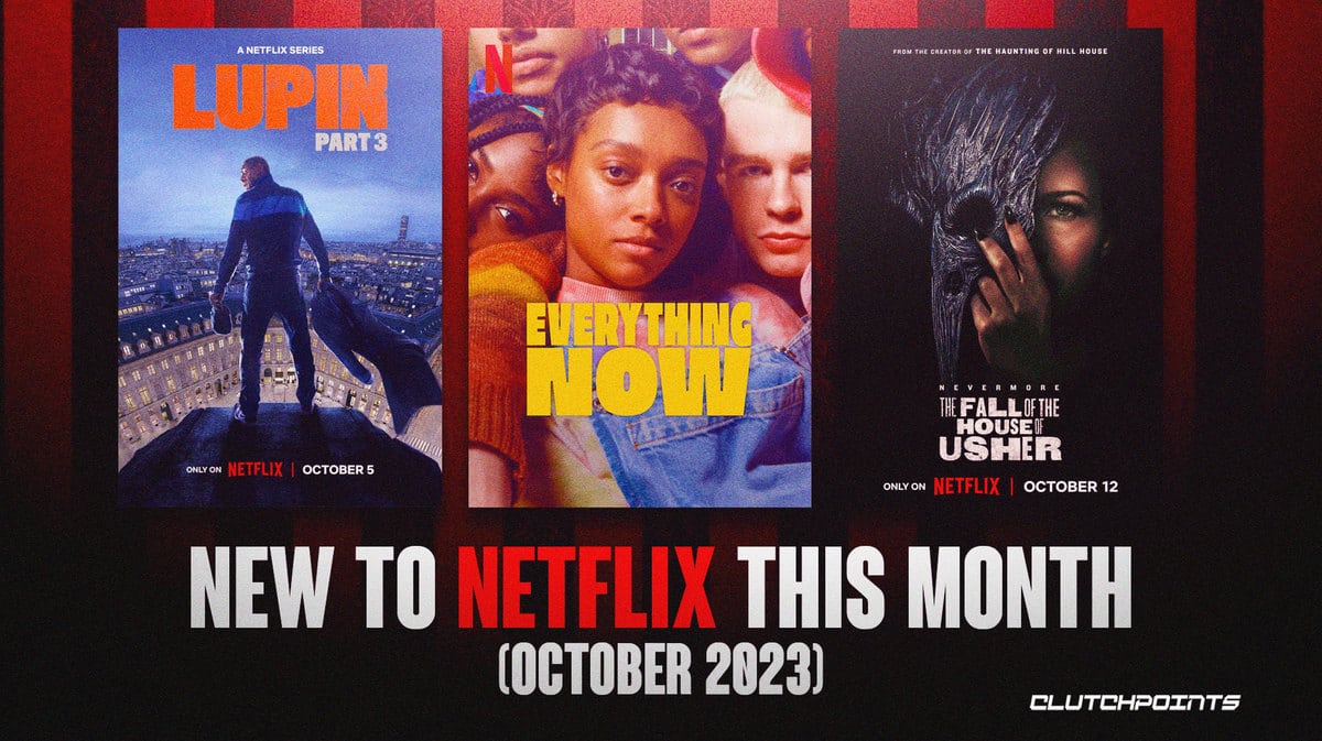 New to Netflix this Month October 2023