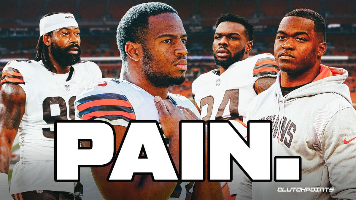 Nick Chubb, Amari Cooper, Browns, injury, Jerome Ford, Za'Darius Smith