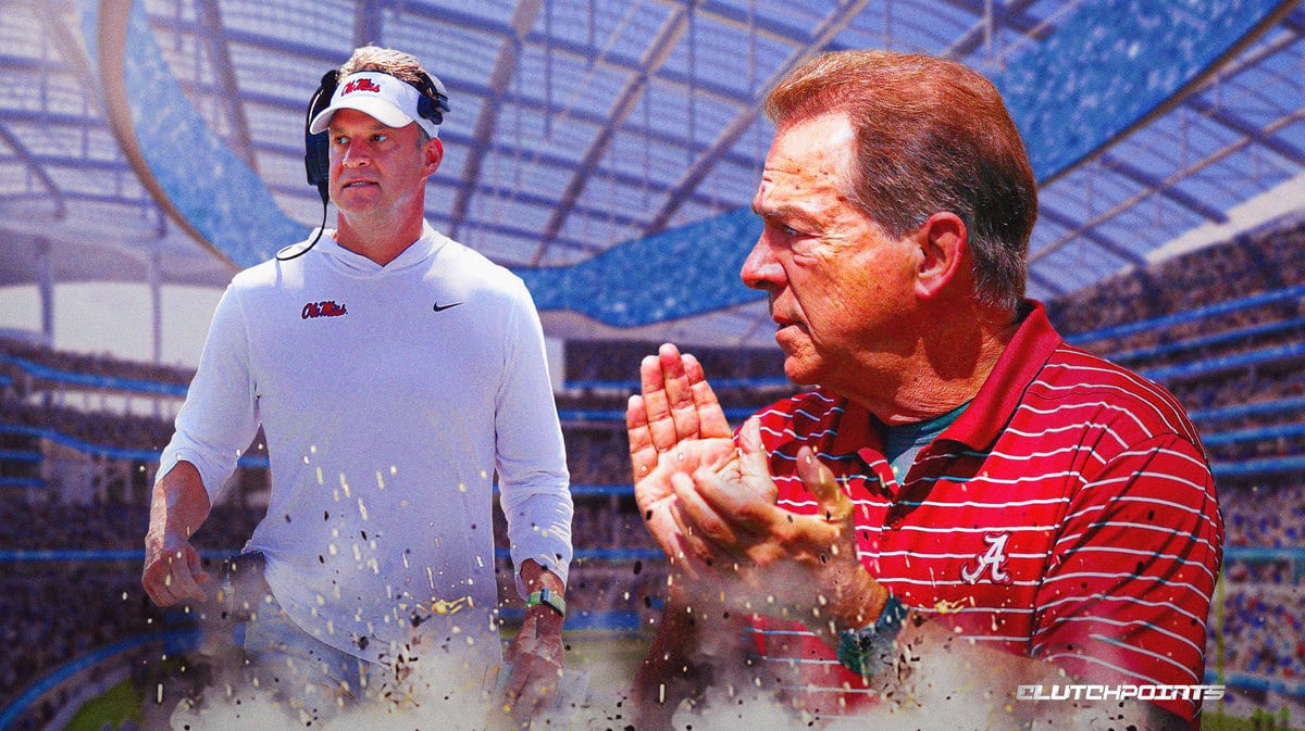 Nick Saban, Lane Kiffin, Alabama football, Ole Miss football