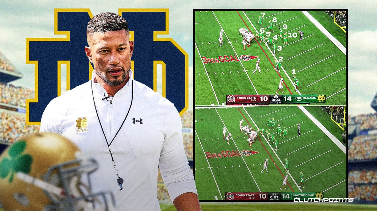 Notre Dame football, Ohio State football, Marcus Freeman, Notre Dame Ohio State, Marcus Freeman to blame