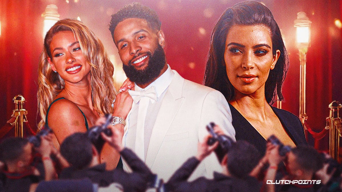 Odell Beckham Jr. Kim Kardashian Lauren Wood