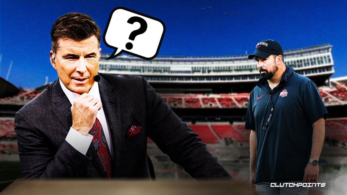 Ohio State football, Rece Davis, Notre Dame football, Ryan Day, Ohio State Notre Dame