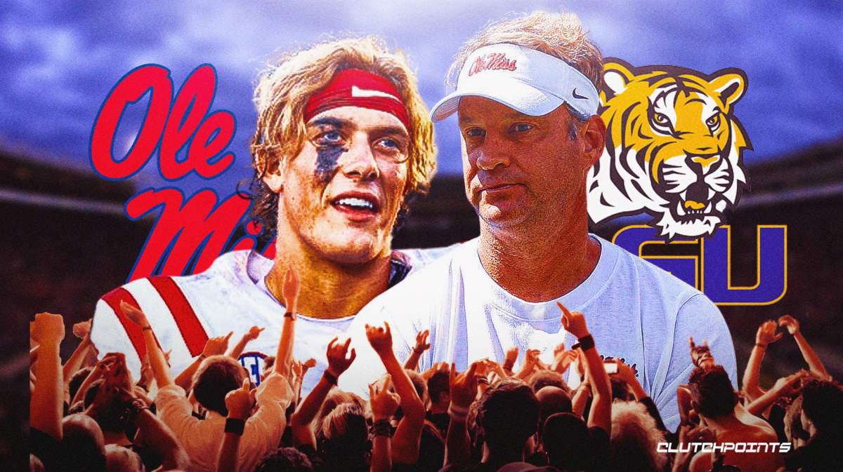 Ole Miss football, LSU football, Rebels, Tigers, Jaxson Dart