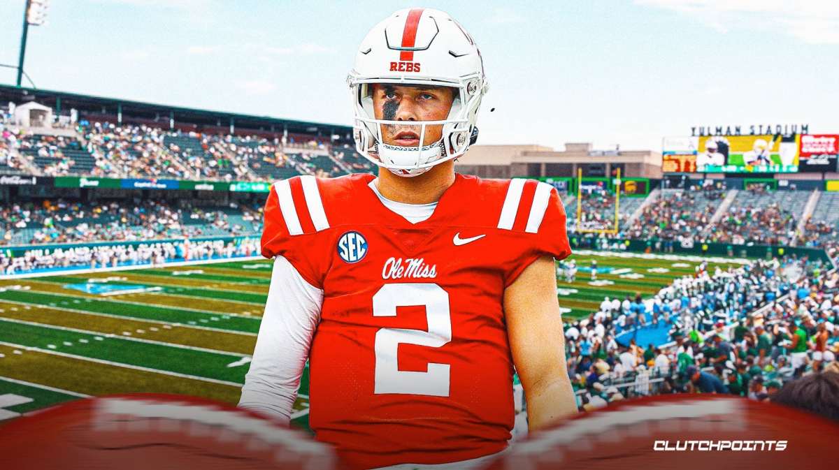 Ole Miss football, Rebels, Tulane football, Green Wave, Jaxson Dart