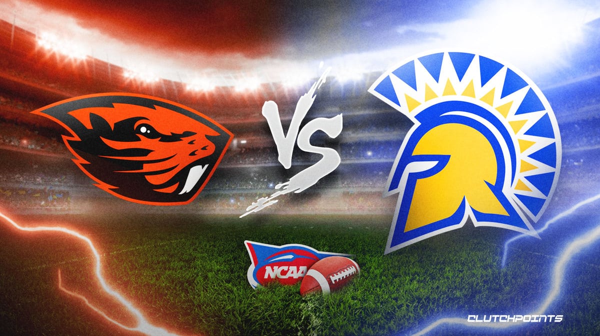 San Jose State Spartans' home opener on CBS vs. Oregon State