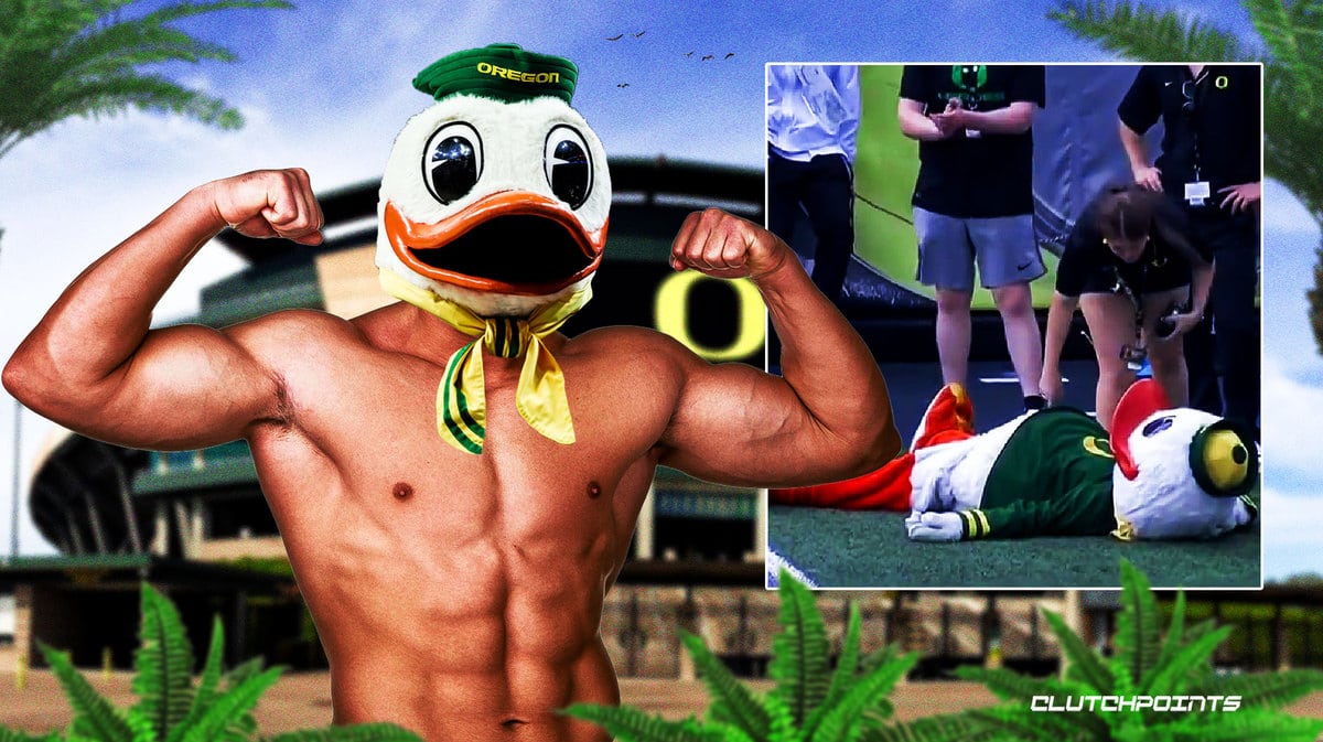 Oregon Football, Portland State Football, Ducks mascot