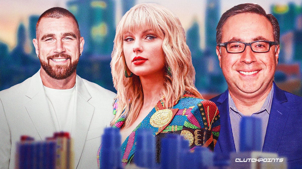 Taylor Swift, Travis Kelce, Ian Eagle