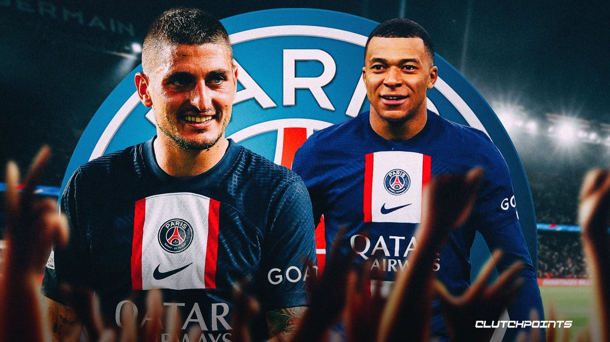 PSG, Kylian Mbappe, Marco Verratti