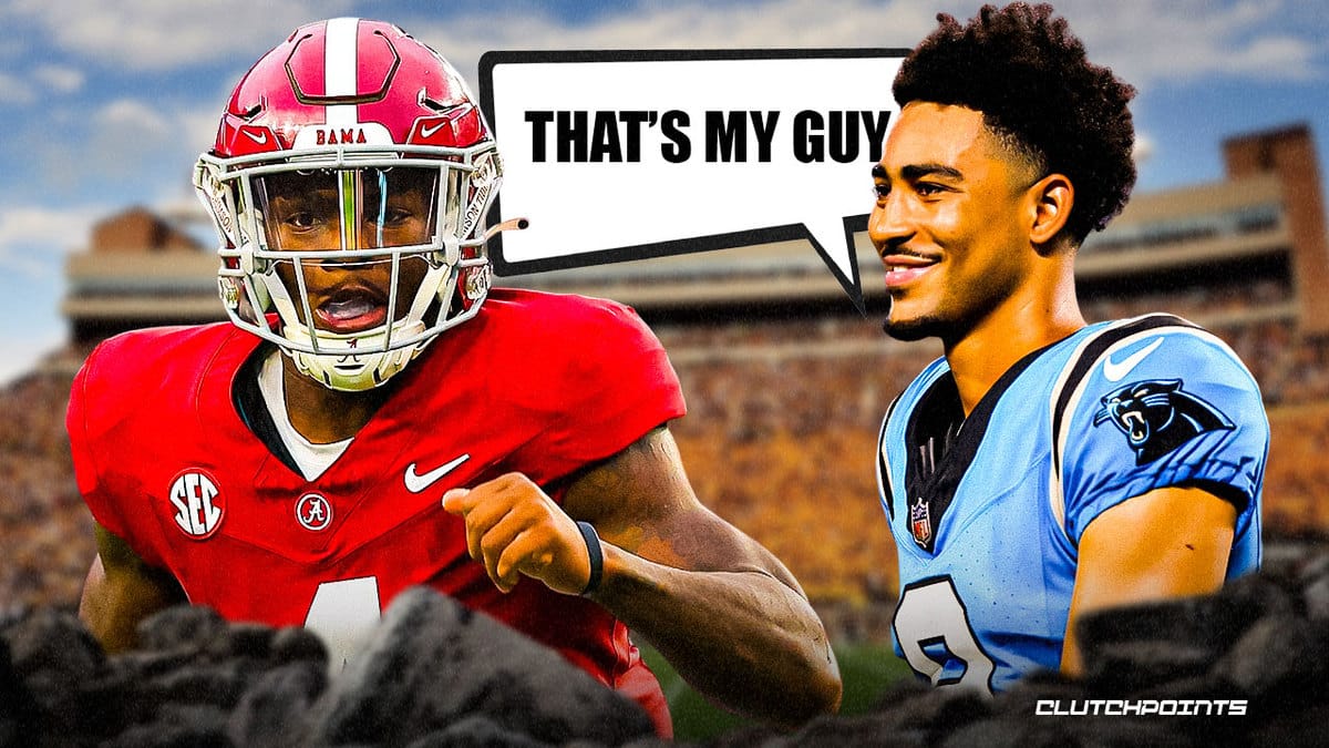 Alabama football: Panthers' Bryce Young reacts to Jalen Milroe's Week 1 ...