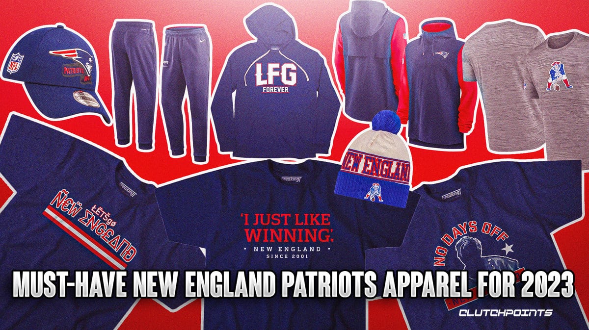 Patriots must-have apparel & gear for the 2023 season