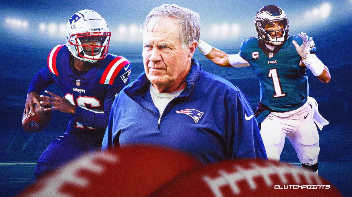 Patriots, Bill Belichick, Jalen Hurts, Malik Cunningham, Eagles
