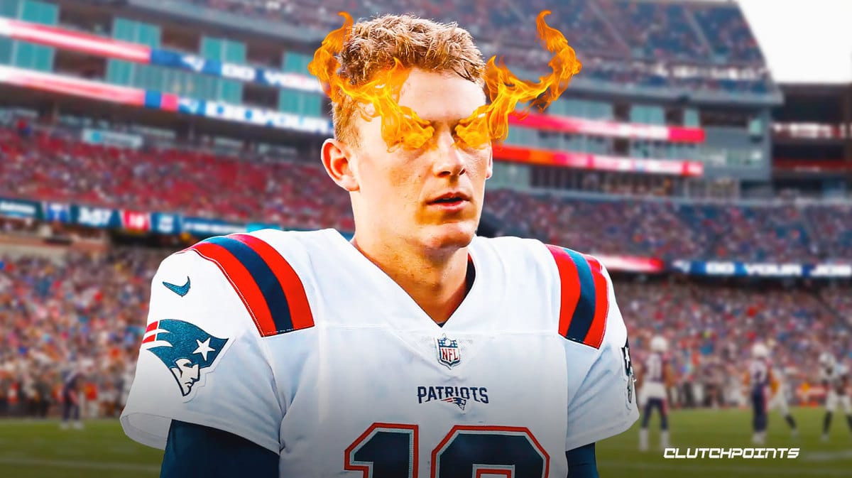 Patriots QB Mac Jones on fire
