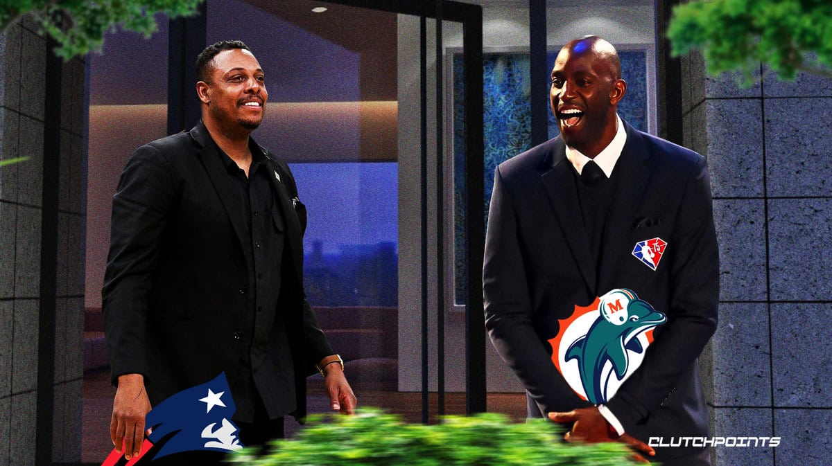 Paul Pierce, Kevin Garnett, Patriots, Dolphins, AFC East