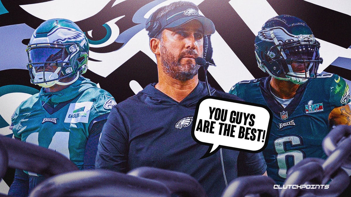 Eagles, AJ Brown, Nick Sirianni, DeVonta Smith