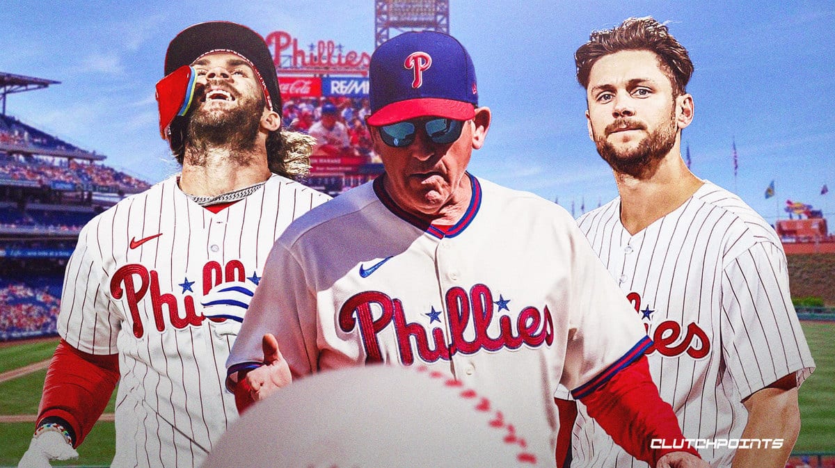 Phillies, Bryce Harper, Rob Thomson, Trea Turner