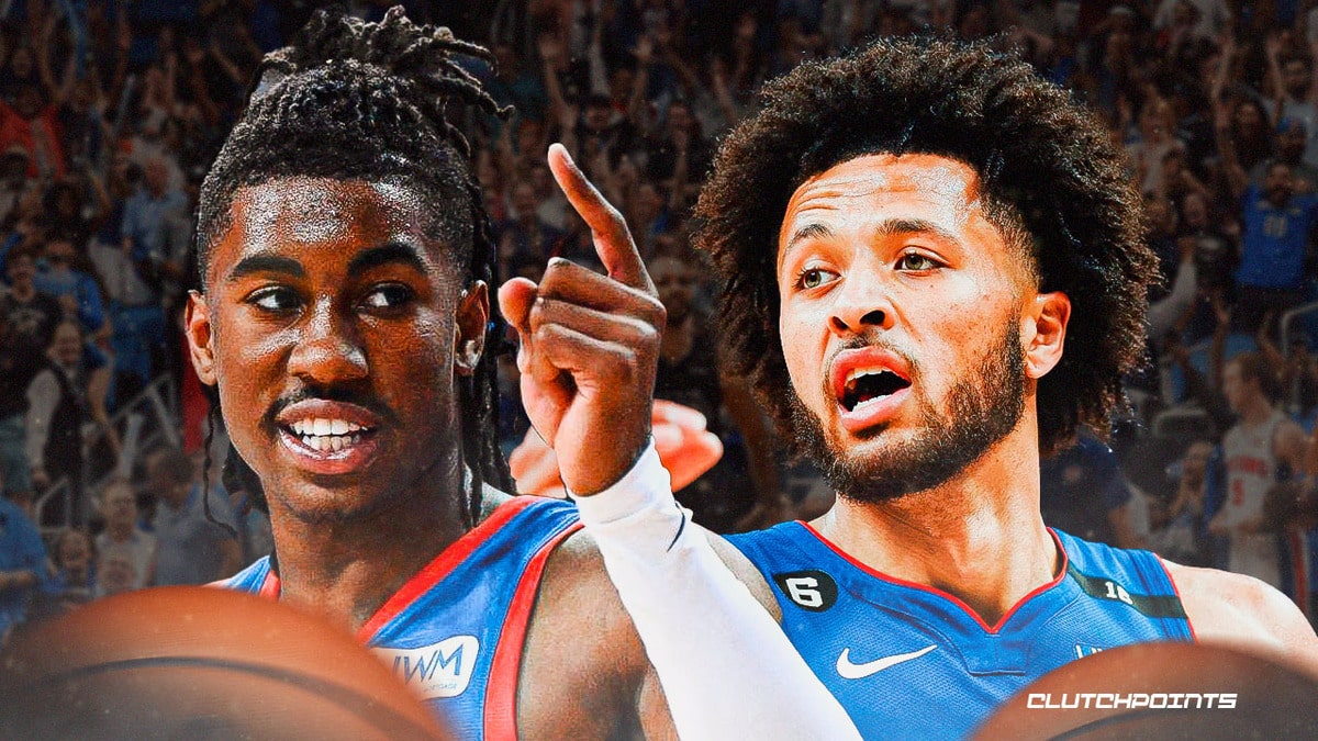Jaden Ivey, Cade Cunningham, Detroit Pistons
