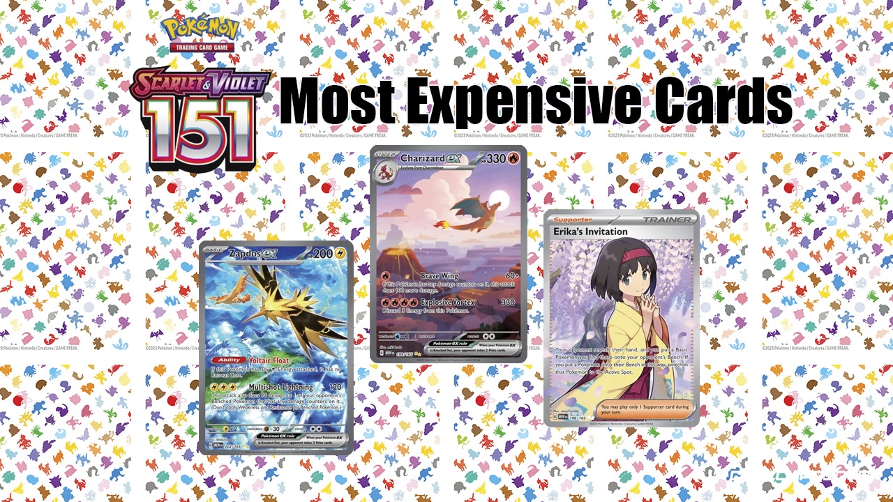 Best ex Cards In Pokemon TCG: Scarlet & Violet 151