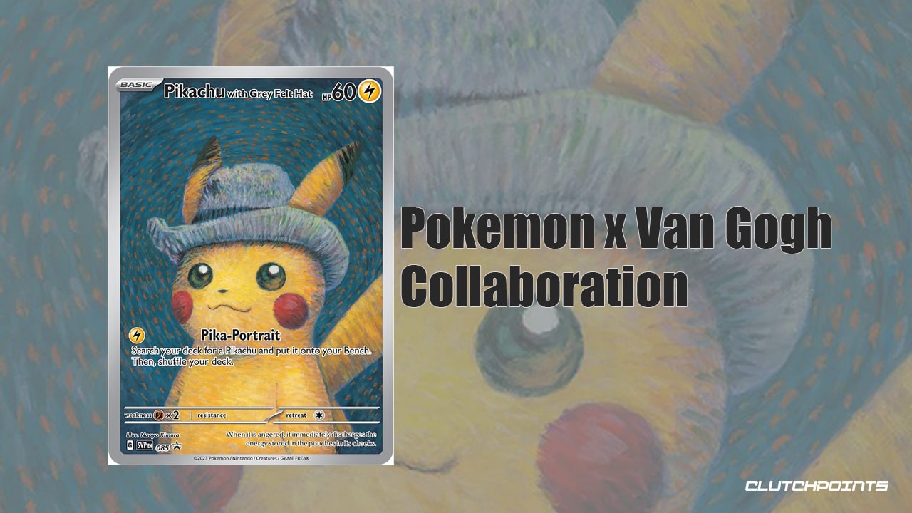 This Pokémon x Van Gogh Pikachu TCG promo card is perfect