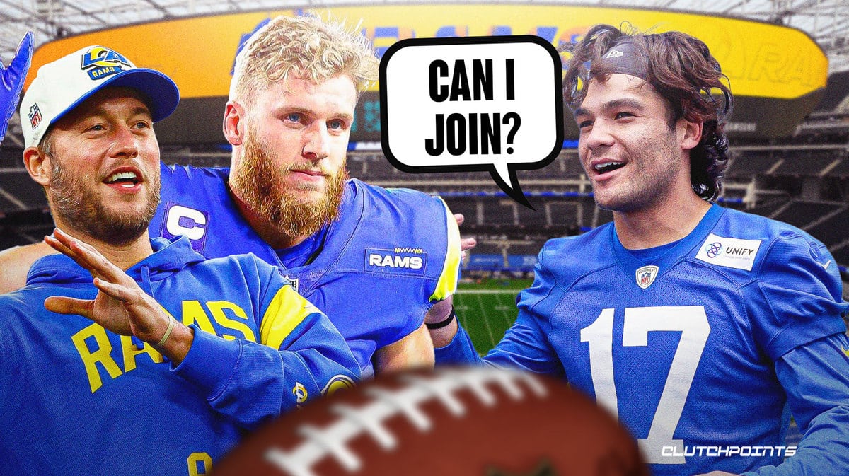 Puka Nacua Cooper Kupp Matthew Stafford Rams