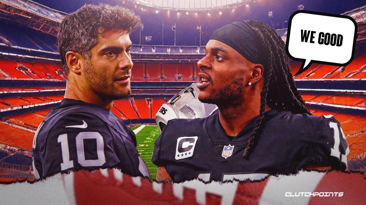Las Vegas Raiders, Jimmy Garoppolo, Davante Adams