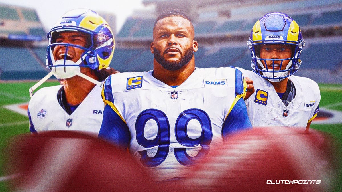 Matthew Stafford, Aaron Donald, Puka Nacua, Rams