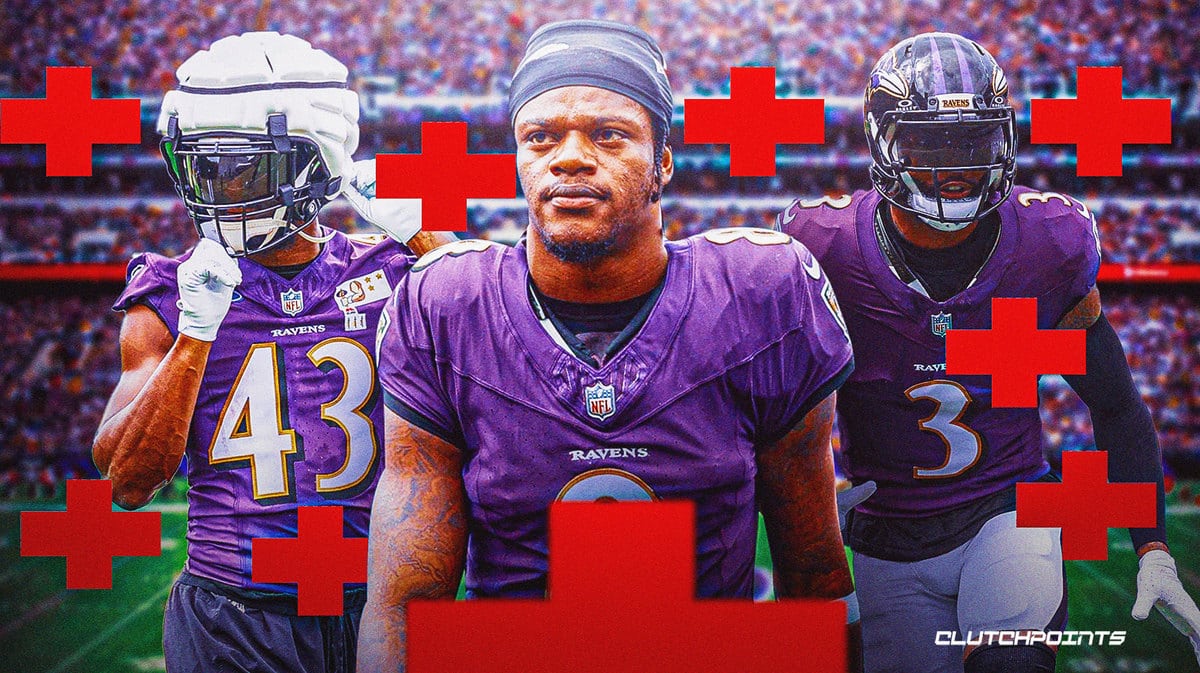 Ravens, injury, Lamar Jackson, Odell Beckham Jr., Justice Hill, Browns