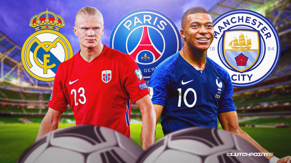 Kylian Mbappe Erling Haaland Real Madrid