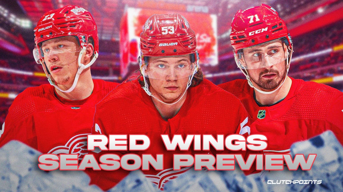 Red Wings, Red Wings season preview, Red Wings 2023-24 season, Red Wings roster, Red Wings training camp