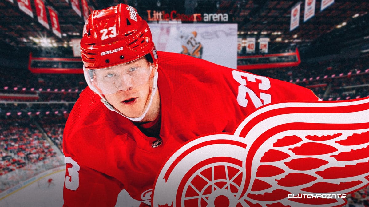 Red Wings, Lucas Raymond, Lucas Raymond stats, Red Wings offseason, Red Wings training camp