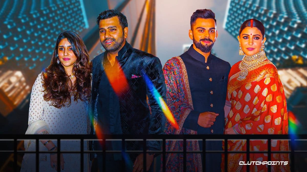 Virat Kohli, Rohit Sharma, Anushka Sharma, Ritika Sajdeh, Indian Cricket Team, India,