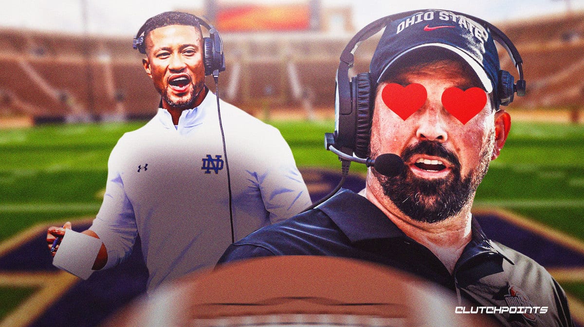 Ryan Day, Marcus Freeman, Notre Dame football, Ohio State football