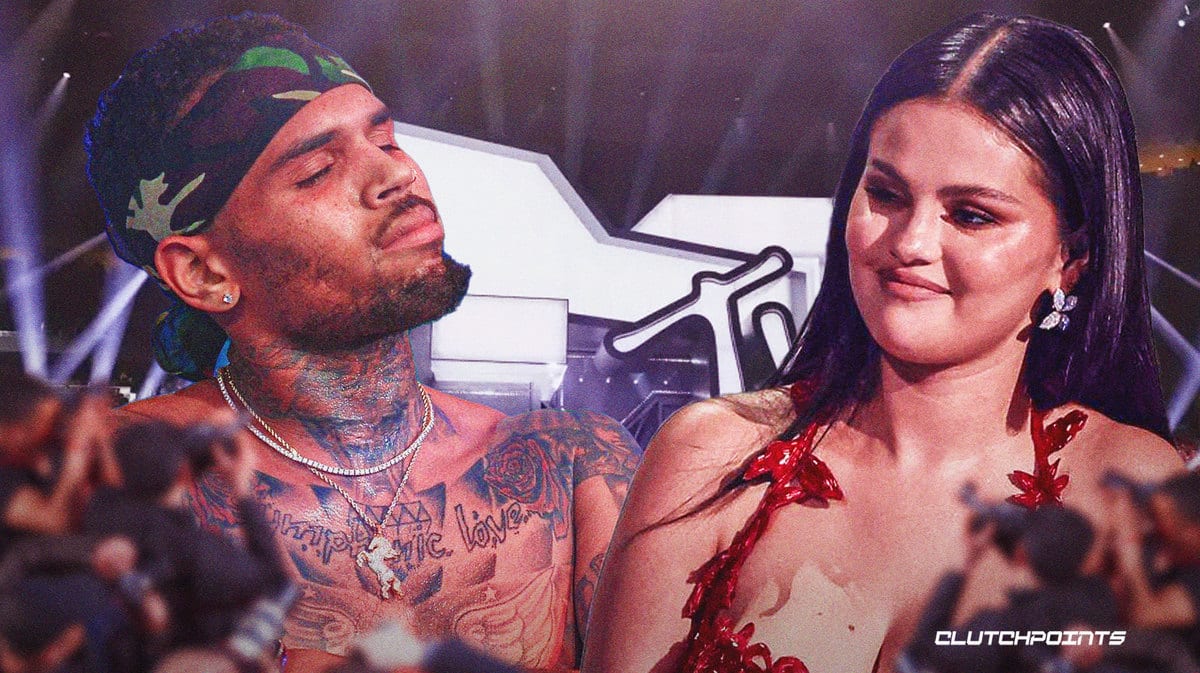 selena gomez vma, selena gomez chris brown, vma moments