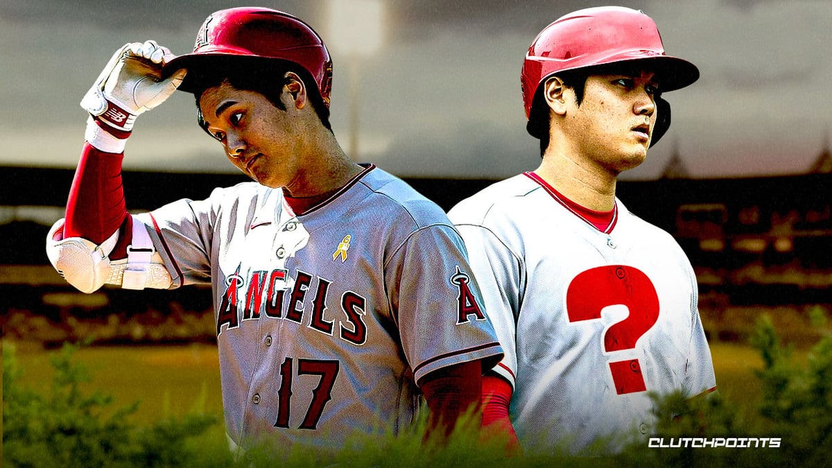A general view of Shohei Ohtani of the Los Angeles Angels New