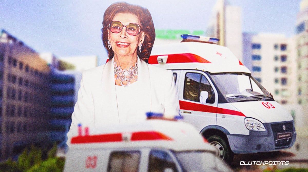 Sophia Loren, Sophia Loren Accident