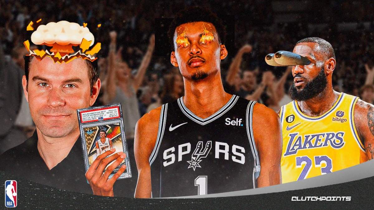 Victor Wembanyama, San Antonio Spurs, NBA Cards, Victor Wembanyama Cards, Dave Amerman, Netflix, Goldin