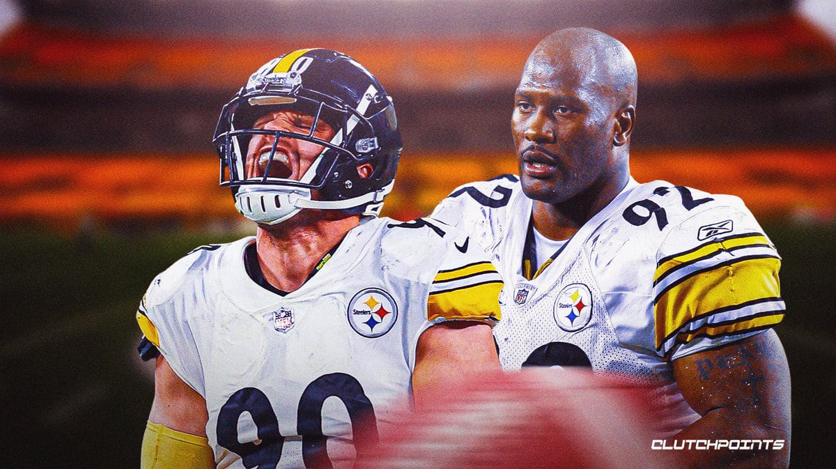 TJ Watt, James Harrison, Steelers