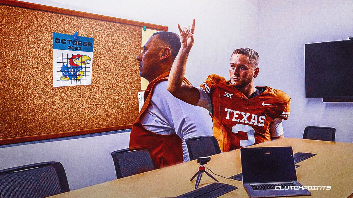 Steve Sarkisian, Texas football, Longhorns, Kansas Jayhawks, Quinn Ewers