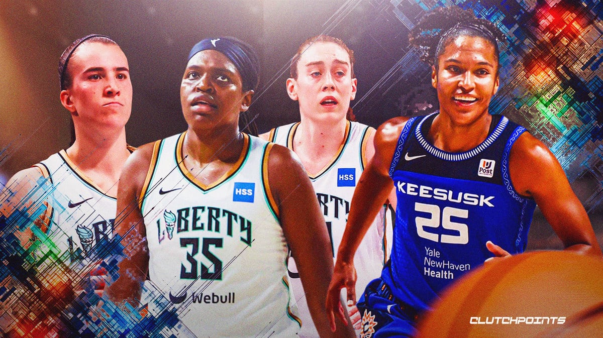 Sun, Liberty, WNBA playoffs, Breanna Stewart, Sabrina Ionescu, Jonquel Jones, Alyssa Thomas