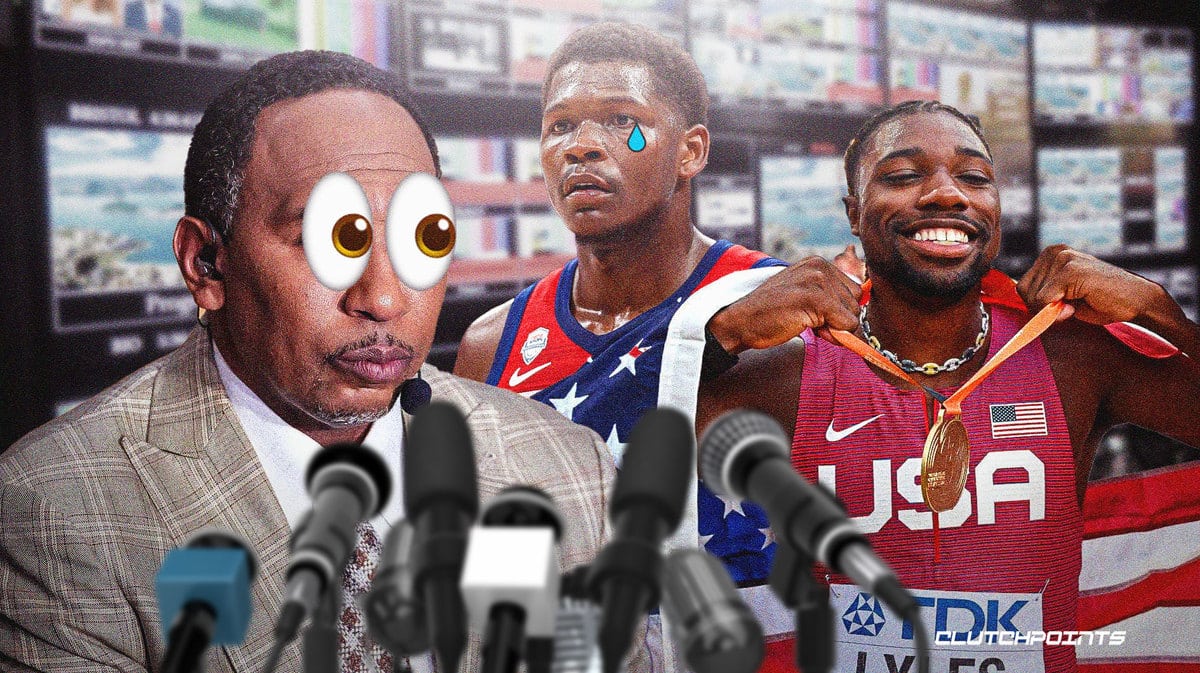 Team USA, Stephen A Smith, Anthony Edwards, Noah Lyles