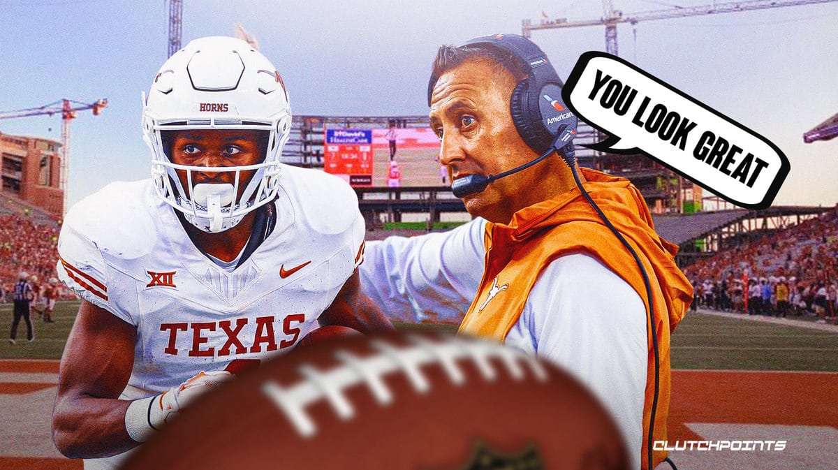 Texas football, Steve Sarkisian, CJ Baxter, CFB Injury