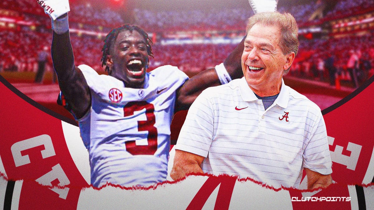 Alabama football, Nick Saban, Terrion Arnold, Nick Saban Alabama, Alabama Crimson Tide Football