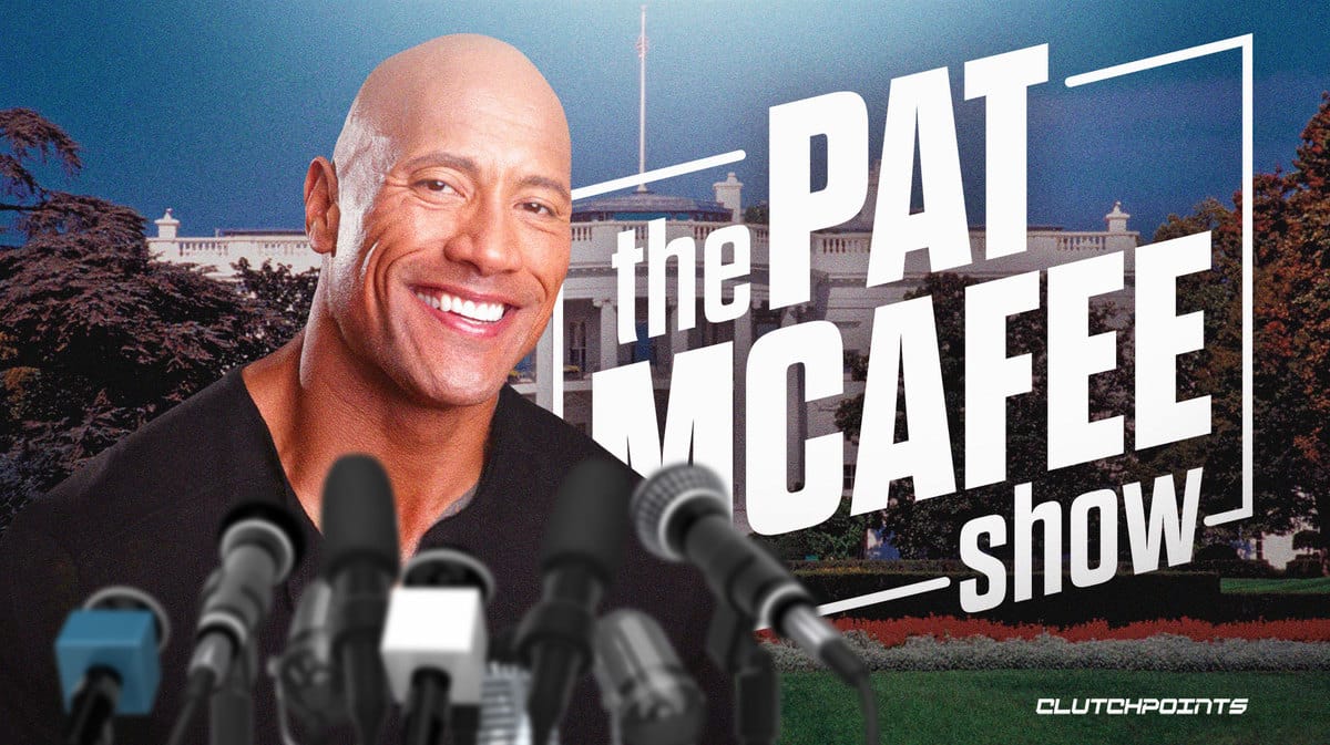 Dwayne "The Rock" Johnson, pat mcAfee show, the White House, President