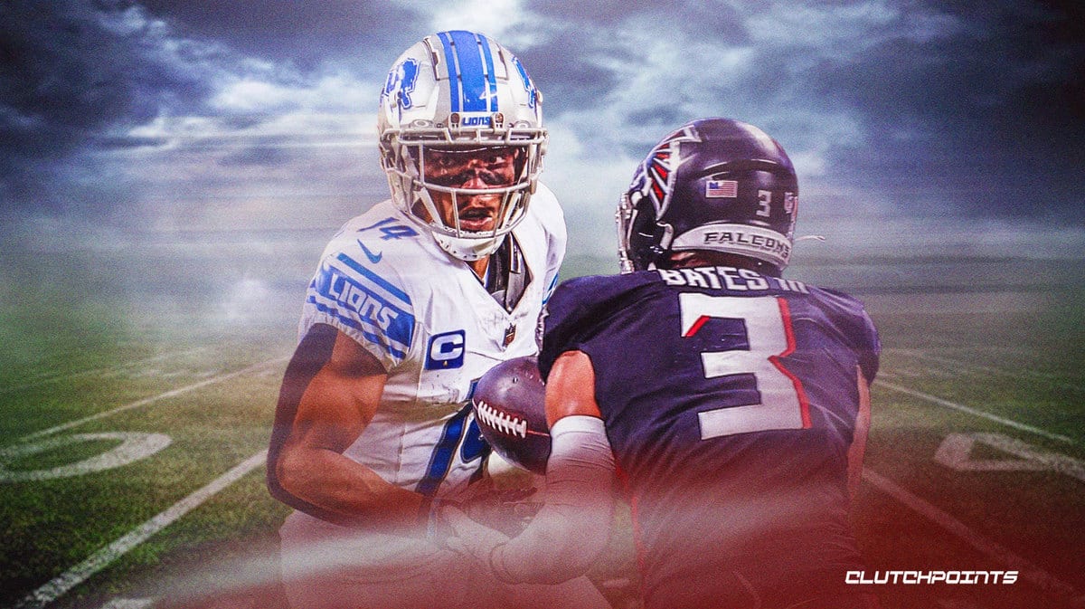 Amon-Ra St. Brown, Jessie Bates, Detroit Lions, Atlanta Falcons