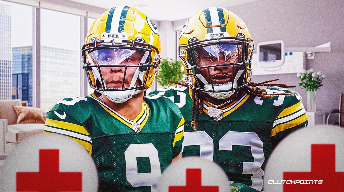 Packers, Christian Watson, Aaron Jones