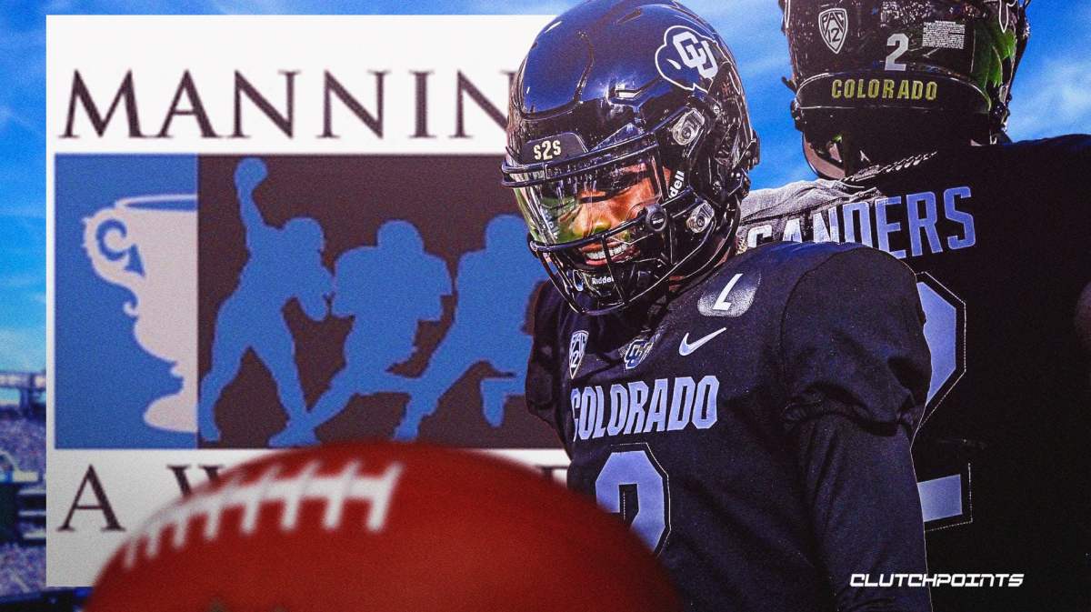 Shedeur Sanders, Buffaloes, Colorado football, Manning award, QB of the week