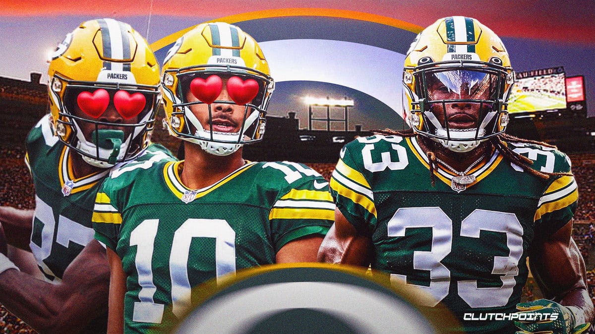 Aaron Jones, Packers, Jordan Love, Romeo Doubs, Lions