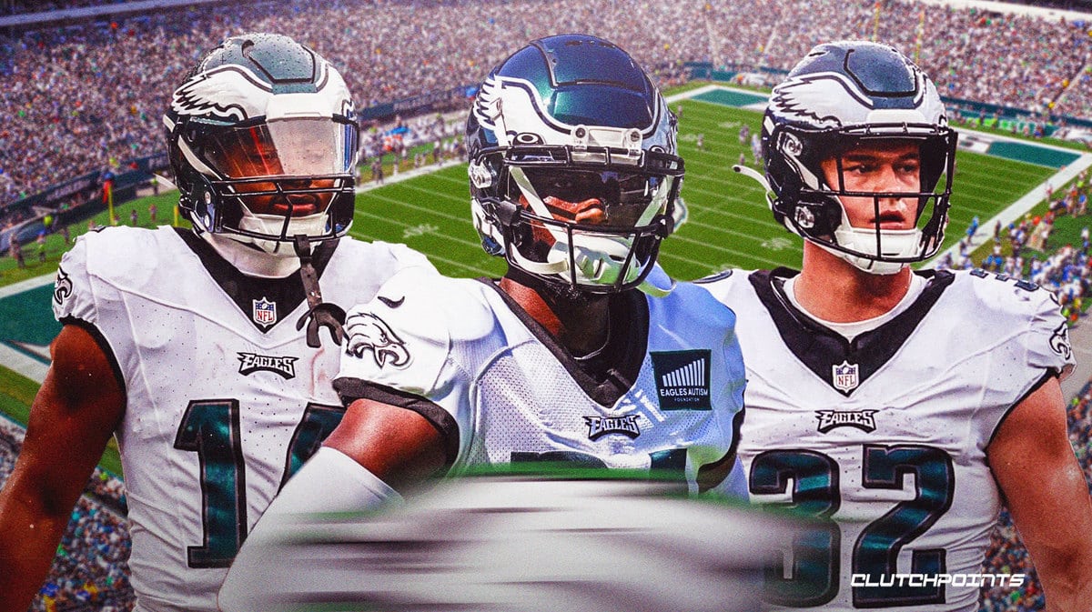 Kenneth Gainwell, Reed Blankenship, James Bradberry, Philadelphia Eagles