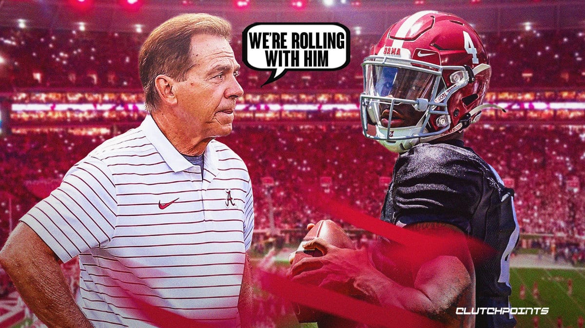 Alabama football, Jalen Milroe, Nick Saban, Ty Simpson, Tyler Buchner