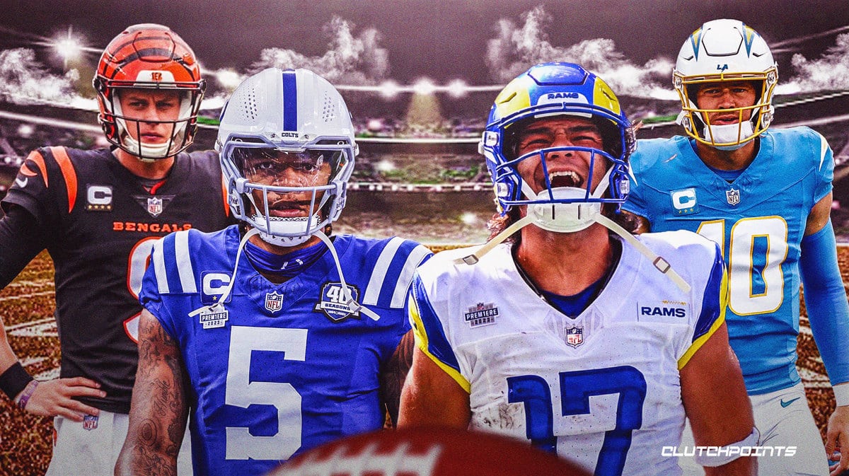 Anthony Richardson, Puka Nacua, Justin Herbert, Joe Burrow, Chargers, Colts, Bengals, Rams