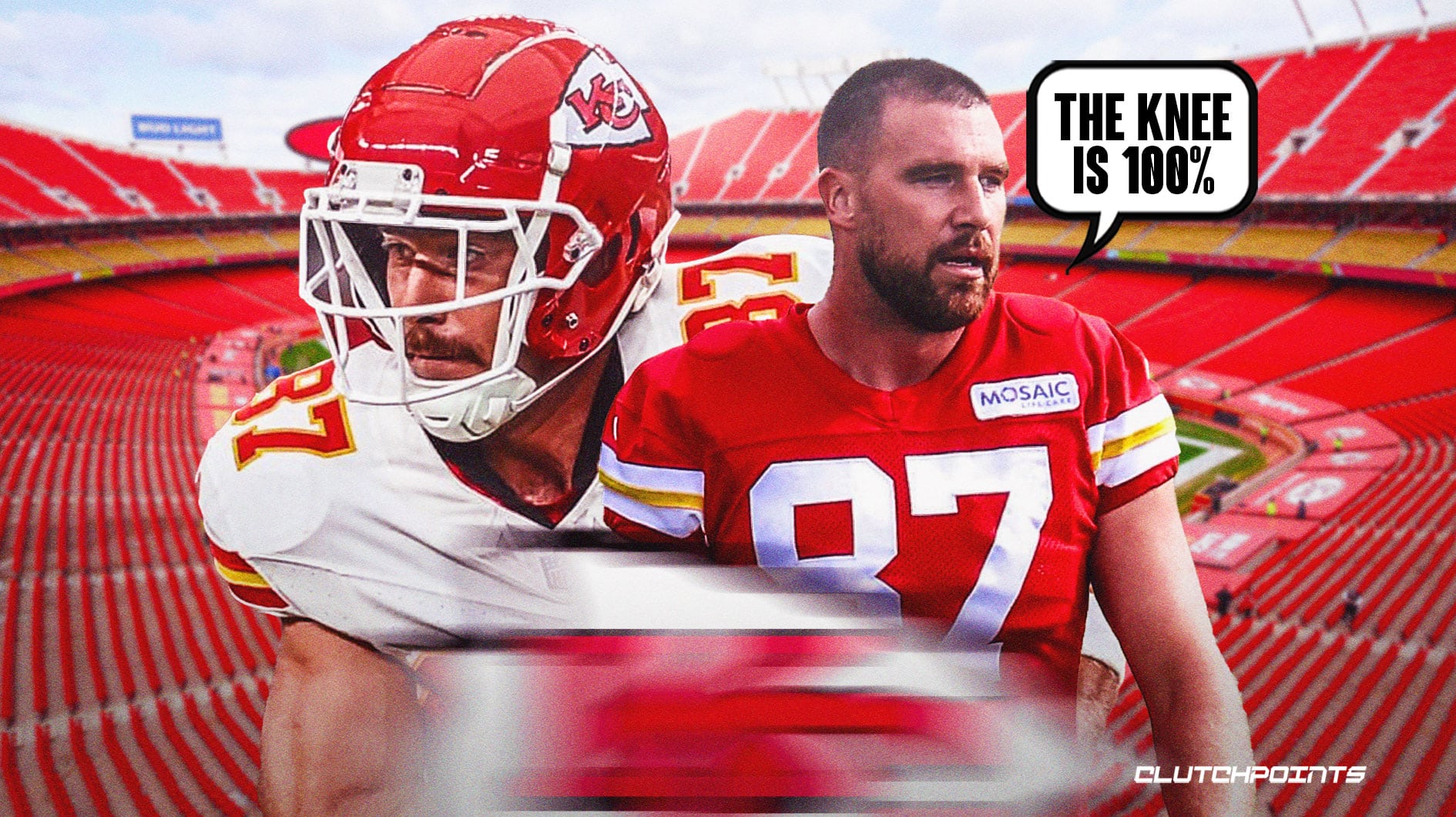 Chiefs: Travis Kelce dismisses any concerns for knee injury